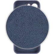 Чехол для Apple iPhone 14 Pro (6.1"") - Silicone Case Full Camera Protective (AA) Темно-синий / Midnight blue