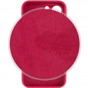 Чохол Apple iPhone 14 Pro Max (6.7"") - Silicone Case Full Camera Protective (AA) Червоний / Rose Red