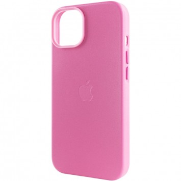 Шкіряний чохол для Apple iPhone 14 (6.1"") - Leather Case (AA Plus) with MagSafe Pollen - Чохли для iPhone 14 - зображення 5 