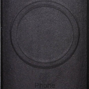 Шкіряний чохол для Apple iPhone 14 Pro (6.1"") - Leather Case (AA Plus) with MagSafe Black - Чохли для iPhone 14 Pro - зображення 3 