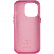 Шкіряний чохол для Apple iPhone 14 Pro (6.1"") - Leather Case (AA Plus) with MagSafe Pollen