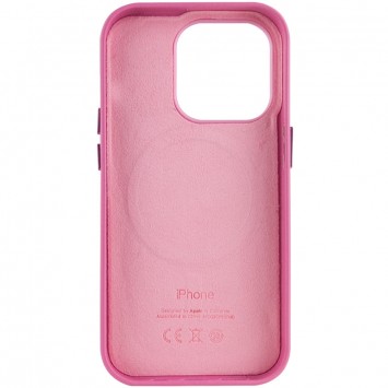 Шкіряний чохол для Apple iPhone 14 Pro (6.1"") - Leather Case (AA Plus) with MagSafe Pollen - Чохли для iPhone 14 Pro - зображення 1 