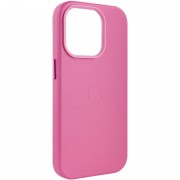 Кожаный чехол для Apple iPhone 14 Pro (6.1"") - Leather Case (AA Plus) with MagSafe Pollen