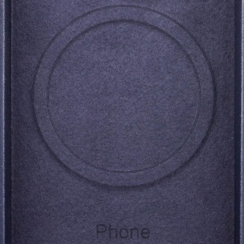 Шкіряний чохол AA Plus для iPhone 14 Pro з MagSafe, відтінок фіолетовий