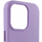 Кожаный чехол для Apple iPhone 14 Pro Max (6.7"") - Leather Case (AA Plus) with MagSafe Elegant purple