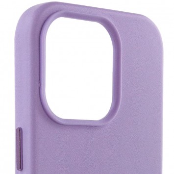 Шкіряний чохол Leather Case (AA Plus) з MagSafe для Apple iPhone 13 Pro (6.1"") Elegant purple - Чохли для iPhone 13 Pro - зображення 2 