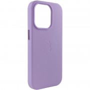 Шкіряний чохол Leather Case (AA Plus) з MagSafe для Apple iPhone 13 Pro (6.1"") Elegant purple