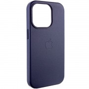 Шкіряний чохол Leather Case (AA Plus) with MagSafe для Apple iPhone 13 Pro (6.1"") Violet