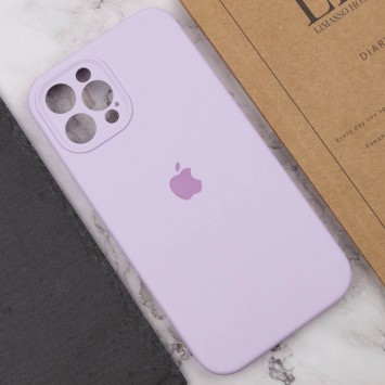 Чохол Silicone Case Full Camera Protective (AA) для Apple iPhone 12 Pro (6.1"), Бузковий / Lilac - Чохли для iPhone 12 Pro - зображення 4 