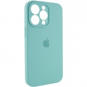 Чохол Silicone Case Full Camera Protective (AA) Apple iPhone 13 Pro (6.1"), Бірюзовий / Marine Green
