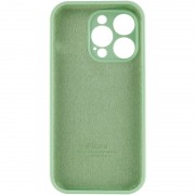 Чехол Silicone Case Full Camera Protective (AA) для Apple iPhone 13 Pro (6.1"), Зеленый / Pistachio