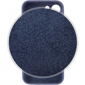 Чохол Silicone Case Full Camera Protective (AA) Apple iPhone 13 (6.1"), Темно-синій / Midnight blue - Чохли для iPhone 13 - зображення 2 