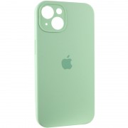 Чохол Silicone Case Full Camera Protective (AA) для Apple iPhone 13 (6.1"), Зелений / Pistachio