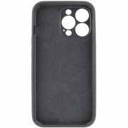 Чехол Silicone Case Full Camera Protective (AA) для Apple iPhone 13 Pro Max (6.7"), Серый / Dark Gray