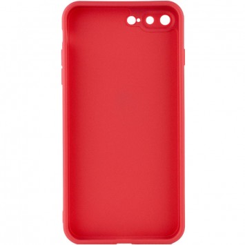 Силіконовий чохол для iPhone 7 plus / 8 plus (5.5") - Candy Full Camera, Червоний / Camellia - Apple - зображення 1 