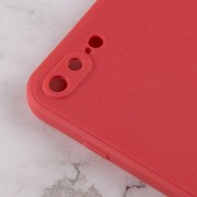 Силиконовый чехол для iPhone 7 plus / 8 plus (5.5") - Candy Full Camera, Красный / Camellia