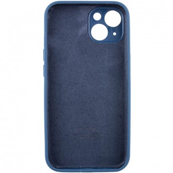 Чехол Silicone Case Full Camera Protective (AA) для iPhone 13 (6.1"), Синий / Abyss Blue - Чехлы для iPhone 13 - изображение 3