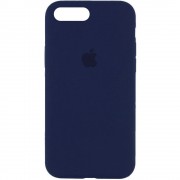 Чохол Silicone Case Full Protective (AA) для Apple iPhone 7 plus / 8 plus (5.5"), Синій / Deep navy