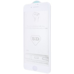 Защитное стекло 5D Hard (full glue) (тех.пак) для Apple iPhone 6/6s (4.7"), Белый