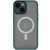 TPU+PC чохол Metal Buttons with MagSafe для Apple iPhone 14 (6.1"), Зелений