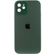 Чехол TPU+Glass Sapphire Midnight для Apple iPhone 11 (6.1"), Зеленый / Forest green