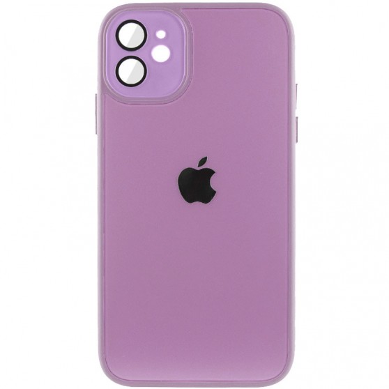 Чохол TPU+Glass Sapphire Midnight для Apple iPhone 11 (6.1"), Бузковий / Lilac