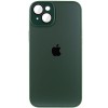 Чохол TPU+Glass Sapphire Midnight для Apple iPhone 13 (6.1"), Зелений / Forest green
