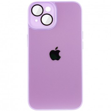 Чохол TPU+Glass Sapphire Midnight для Apple iPhone 13 (6.1"), Бузковий / Lilac