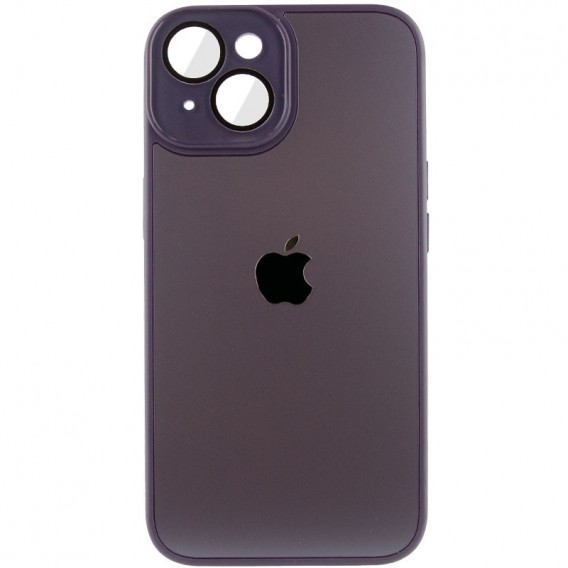 Чохол TPU+Glass Sapphire Midnight для Apple iPhone 13 (6.1"), Фіолетовий / Deep Purple