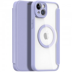 Чехол-книжка Dux Ducis Skin X Pro with MagSafe для Apple iPhone 14 / 13 (6.1"), Purple