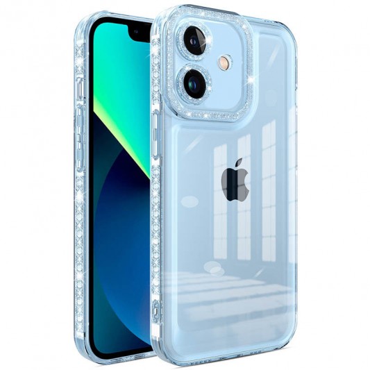 Чохол TPU Starfall Clear для Apple iPhone 11 (6.1"), Блакитний