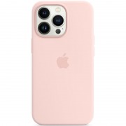 Чехол Silicone Case Full Protective (AA) для Apple iPhone 15 Pro (6.1"), Розовый / Chalk Pink