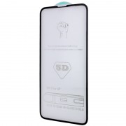 Защитное стекло 5D Hard (full glue) (тех.пак) для Apple iPhone 15 Pro Max (6.7"), Черный