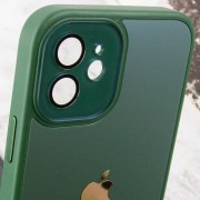Чохол TPU+Glass Sapphire Midnight для Apple iPhone 11 (6.1"), Зелений / Forest green