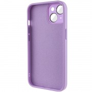 Чохол TPU+Glass Sapphire Midnight для Apple iPhone 13 (6.1"), Бузковий / Lilac