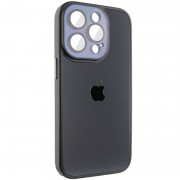 Чехол TPU+Glass Sapphire Midnight для Apple iPhone 13 Pro Max (6.7"), Черный / Black