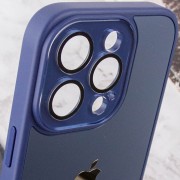 Чохол TPU+Glass Sapphire Midnight для Apple iPhone 14 Pro (6.1"), Синій / Deep navy