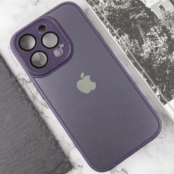 Чохол TPU+Glass Sapphire Midnight для Apple iPhone 14 Pro (6.1"), Фіолетовий / Deep Purple - Чохли для iPhone 14 Pro - зображення 2 