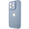 Чохол TPU+Glass Sapphire Midnight для Apple iPhone 13 Pro (6.1"), Синій / Blue