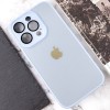 Чохол TPU+Glass Sapphire Midnight для Apple iPhone 13 Pro (6.1"), Синій / Blue