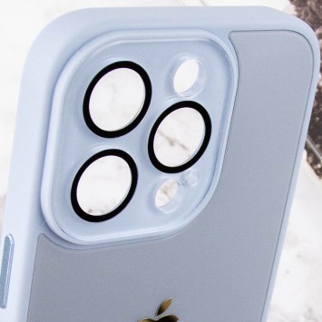 Чехол TPU+Glass Sapphire Midnight для Apple iPhone 13 Pro (6.1"), Голубой / Blue - Чехлы для iPhone 13 Pro - изображение 5