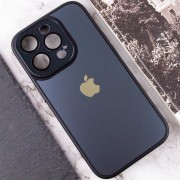 Чехол TPU+Glass Sapphire Midnight для Apple iPhone 13 Pro (6.1"), Черный / Black