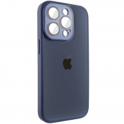 Чохол TPU+Glass Sapphire Midnight для Apple iPhone 13 Pro (6.1"), Синій / Deep navy