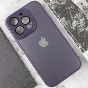 Чехол TPU+Glass Sapphire Midnight для Apple iPhone 13 Pro (6.1"), Фиолетовый / Deep Purple