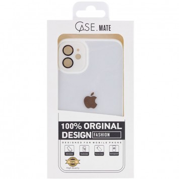Чехол TPU+Glass Sapphire Midnight для Apple iPhone 12 (6.1"), Белый / White - Чехлы для iPhone 12 - изображение 4