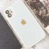 Чехол TPU+Glass Sapphire Midnight для Apple iPhone 12 (6.1"), Белый / White