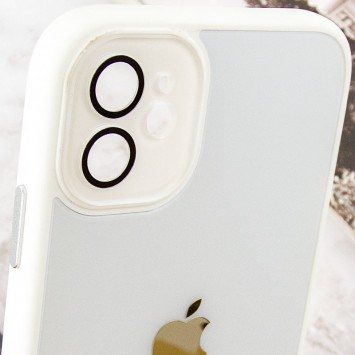 Чохол TPU+Glass Sapphire Midnight для Apple iPhone 12 (6.1"), Білий / White - Чохли для iPhone 12 - зображення 6 