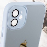 Чехол TPU+Glass Sapphire Midnight для Apple iPhone 12 (6.1"), Голубой / Blue