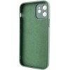 Чохол TPU+Glass Sapphire Midnight для Apple iPhone 12 (6.1"), Зелений / Forest green