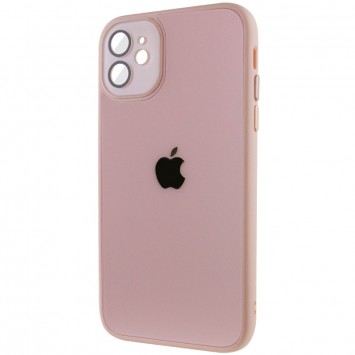Чохол TPU+Glass Sapphire Midnight для Apple iPhone 12 (6.1"), Рожевий / Pink Sand - Чохли для iPhone 12 - зображення 2 